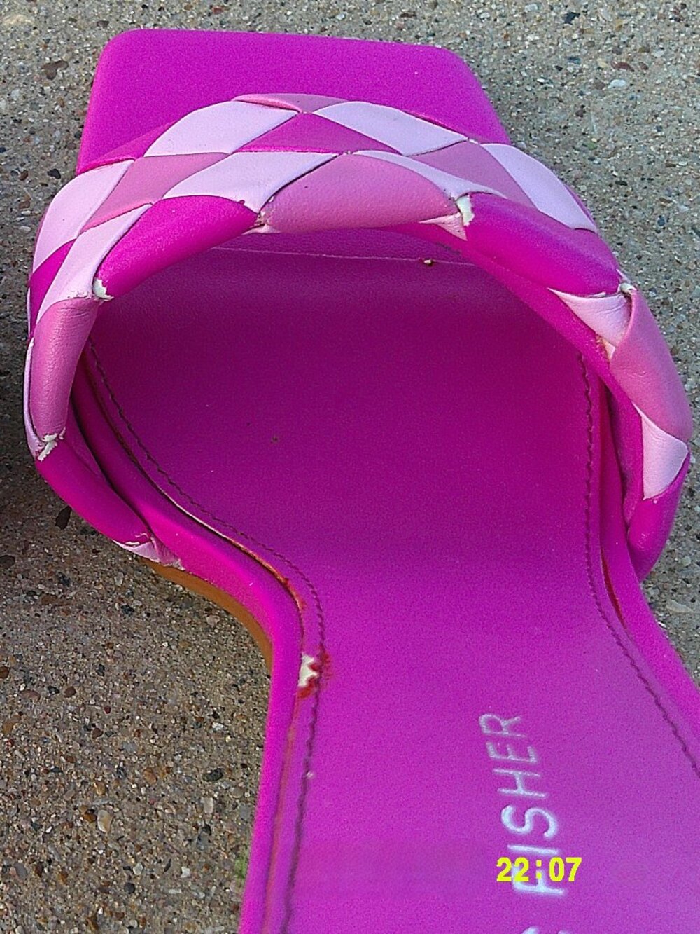 Marc Fischer Pink checker pumps size 8 M - Picture 9 of 14